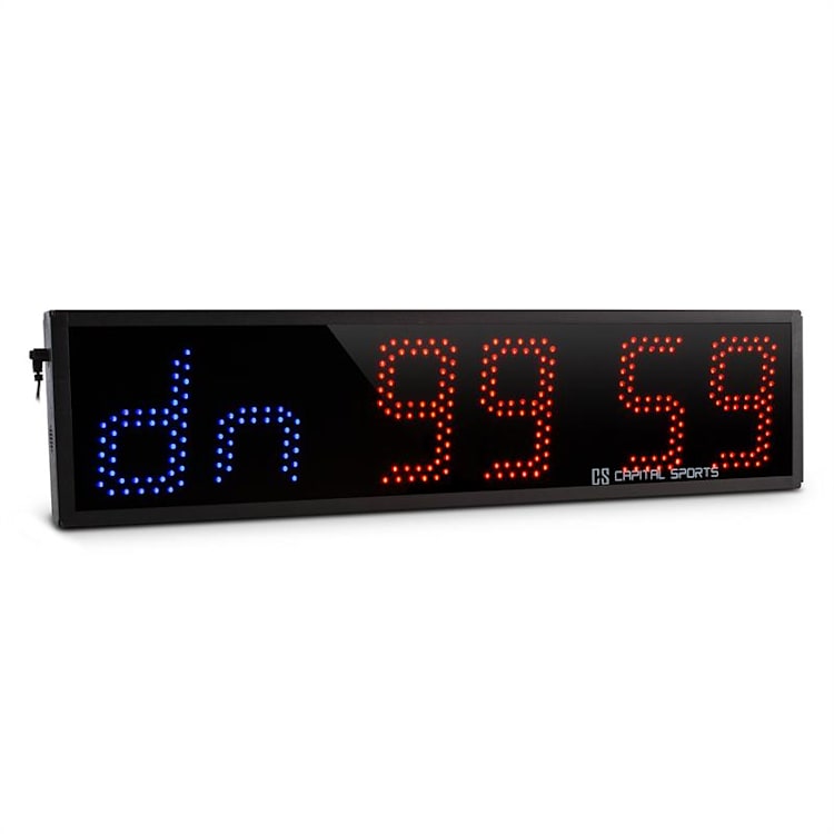 Timeter Sporttimer Tabata Stopwatch Cross-Training 6 Cijfers Geluidsignaal