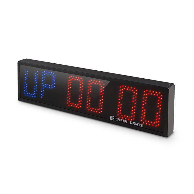Timeter Sporttimer Tabata Stopwatch Cross-Training 6 Cijfers Geluidsignaal