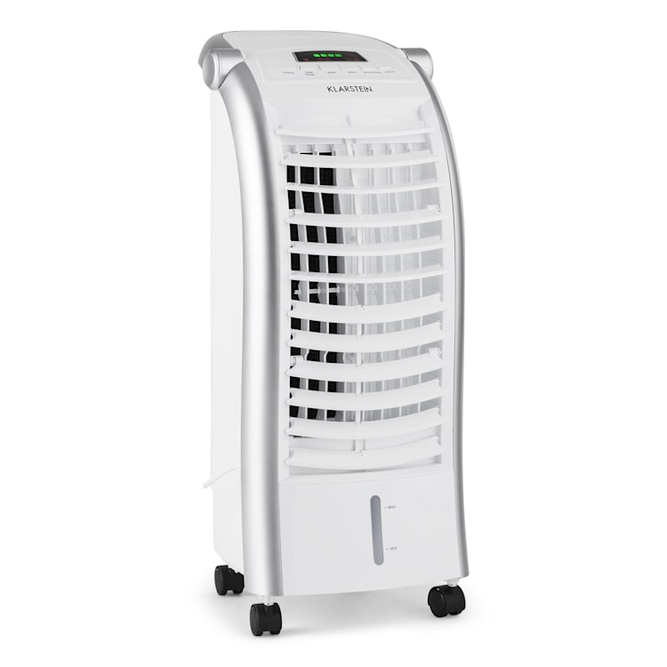 Maxfresh Ventilator Luftkühler Luftbefeuchter 4-in-1-Funktion Oszillation 6L-Wassertank 55W Timer-Funktion Weiß