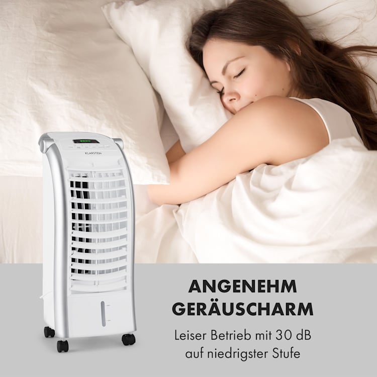 Maxfresh Ventilator Luftkühler 4-in-1 6L-Wassertank 55W Timer-Funktion Original | Weiß