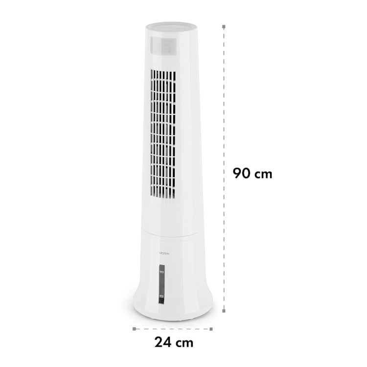 Highrise Rafraîchisseur d'air 3 en 1 Ventilateur 35 Watts 3 vitesses Blanc