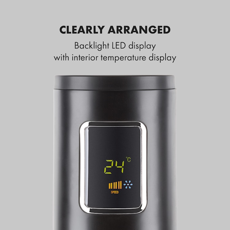 Highwind Ventilador Em Torre 45 W c/Função de Oscilação Temporizador Display LED