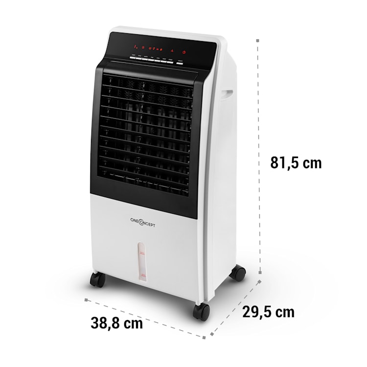 CTR-1 v2 4-en-1 rafraîchisseur d'air ventilateur humidificateur purificateur d'air 7 litres Original | Blanc