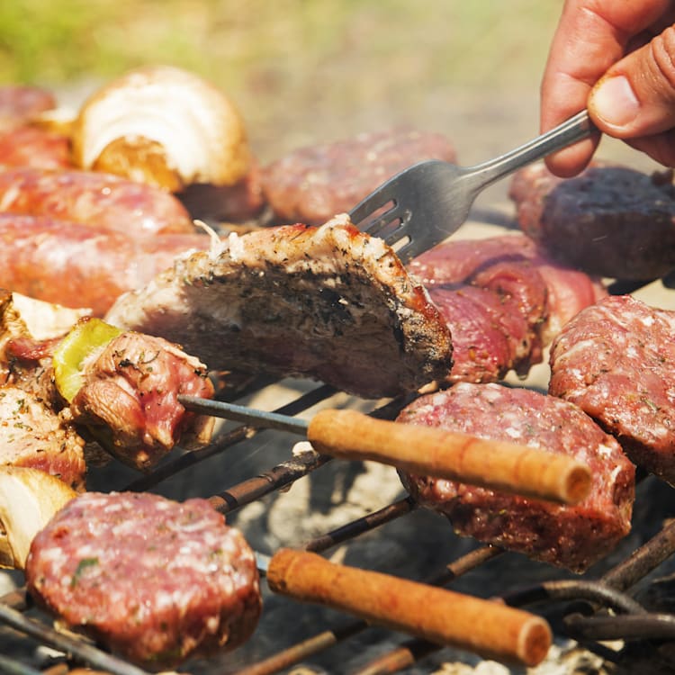 Meatpacker XXL BBQ gratar fumător Ø galvanizat 54 cm