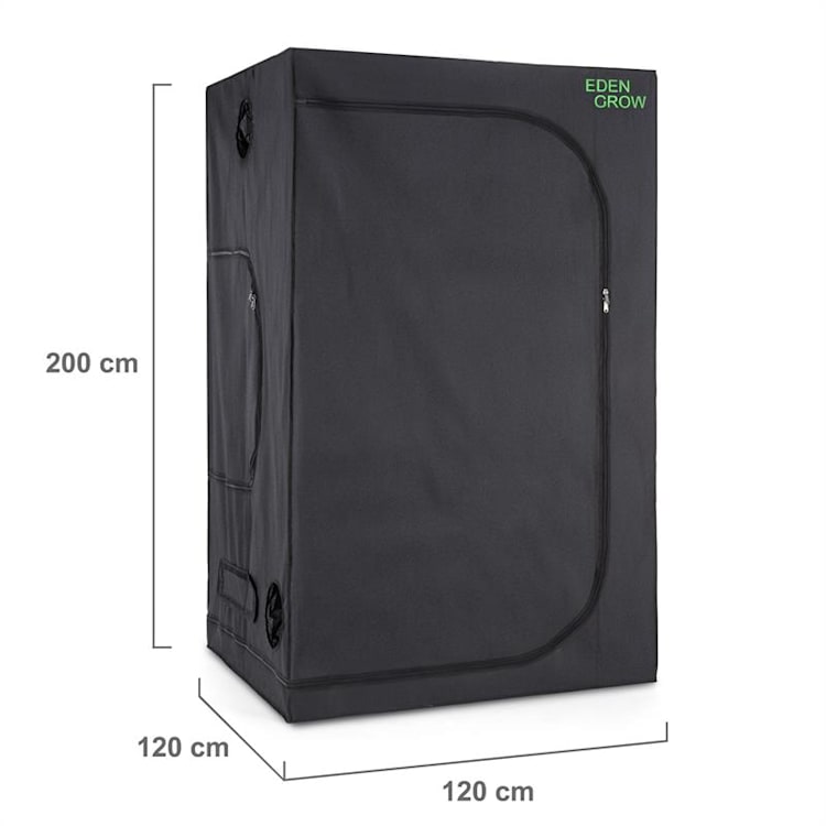 Eden Grow L Chambre culture hydroponique indoor tente 120x200x120cm 120 cm