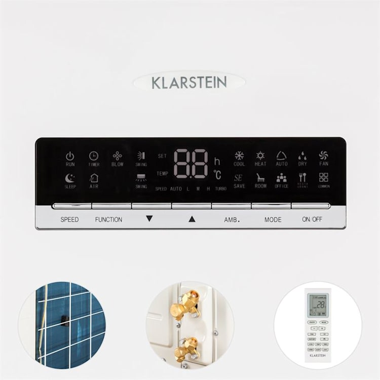 Koloss Inverter Split-Staande airconditioner A 40000 BTU Afstandsbediening