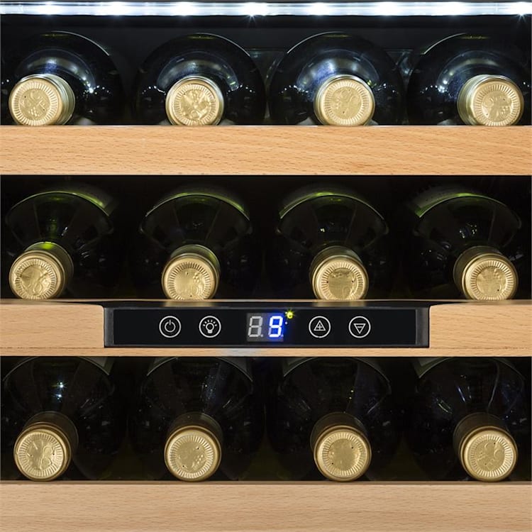 Vinsider 24D, вграден охладител за вино, 24 бутилки, неръждаема стомана 24_bottles | 1 | Неръждаема стомана