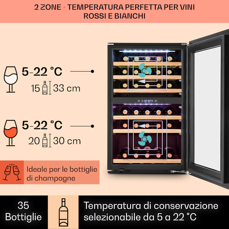 Vinsider 35D Cantinetta Argento