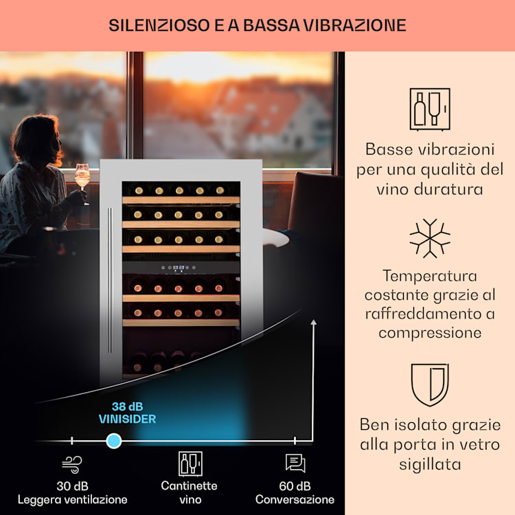 Vinsider 35D Cantinetta Argento