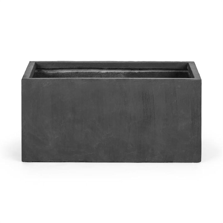 Solidflor Cubo para plantas Maceta 79,5x38x38 cm antracita 79,5 cm | Antracita