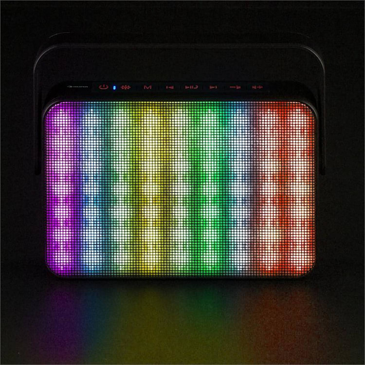Dazzl 5.0, bluetooth reproduktor, LED, AUX, akumulátor, handsfree, prenosný
