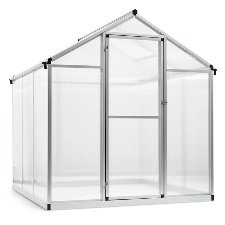 Greencastle broeikas 6,7 m3 incl. vloerframe en dakgoot 3K - 182 cm
