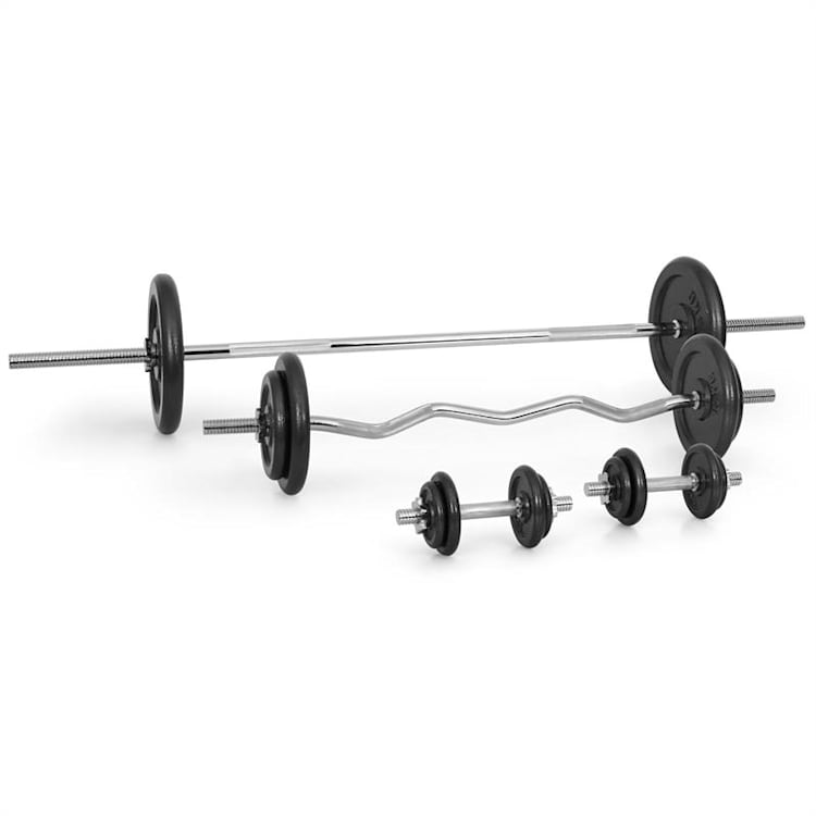IPB 5, fekete, súlytárcsák, pár, 30 mm, 5 kg