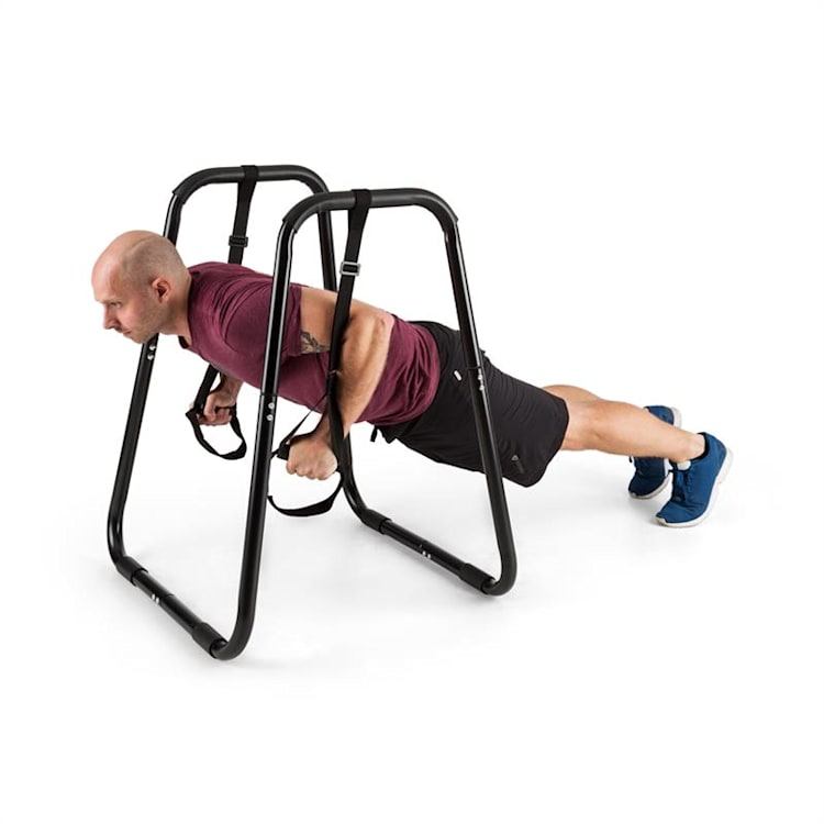 Paarfit Push Up Stand Dip-standaard incl. lustrainer zwart