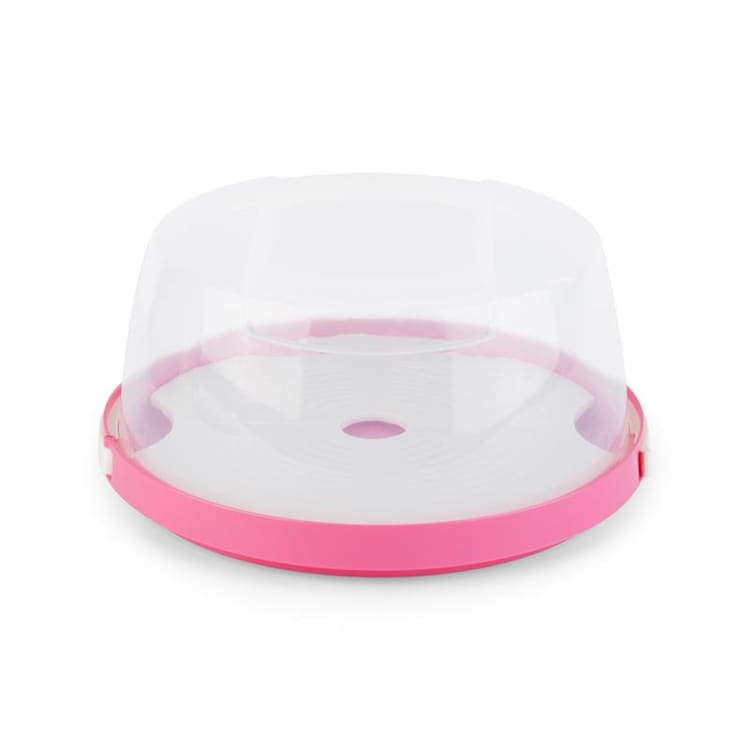 Pinkkäppchen Tortenglocke Kuchenbox Ø26cm pink