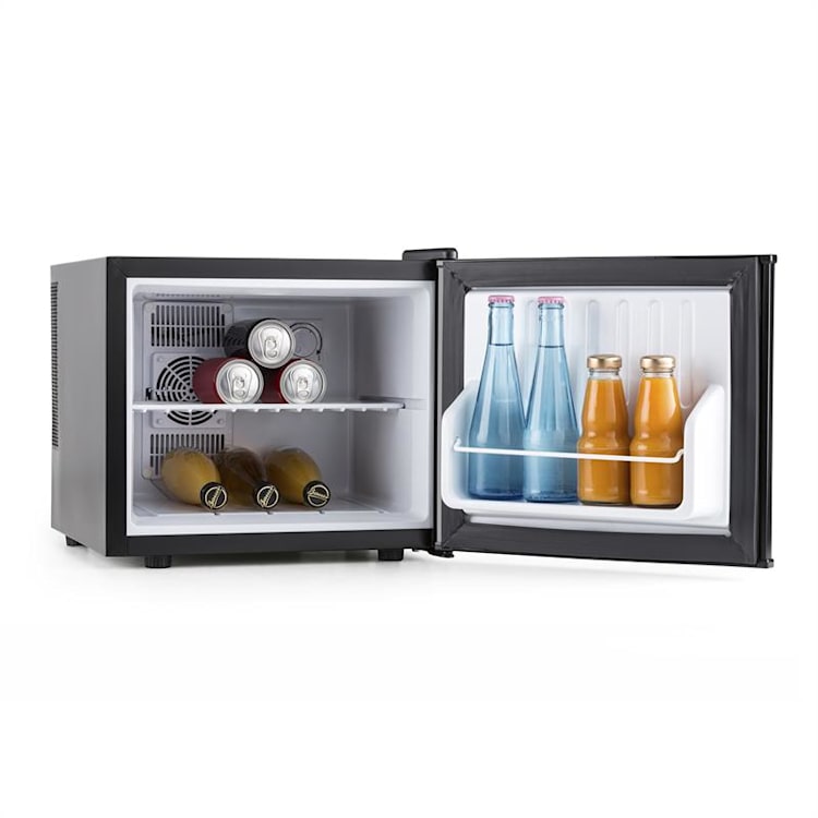 Geheimversteck Mini-Fridge Minibar 17 litres 50W A+ silver Silver