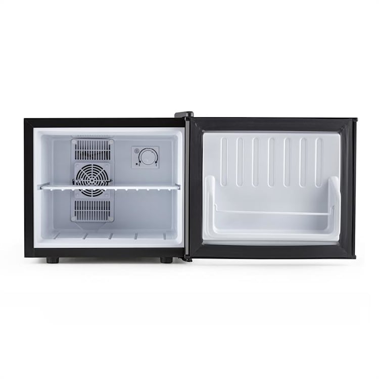 Geheimversteck Mini-Fridge Minibar 17 litres 50W A+ silver Silver