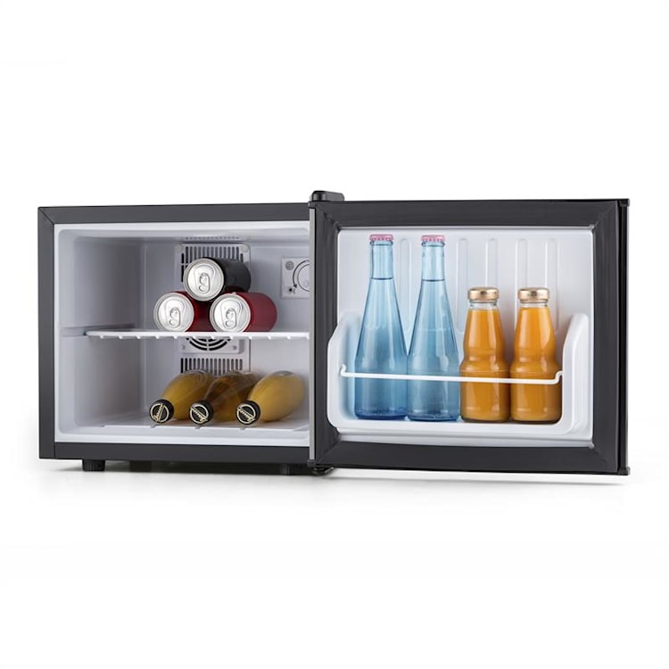 Geheimversteck Mini-Fridge Minibar 17 litres 50W A+ silver Silver