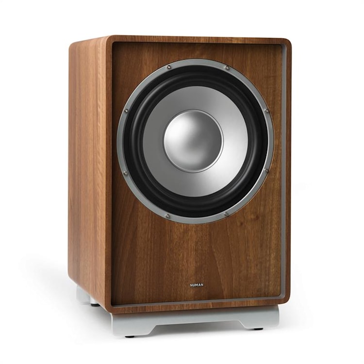 RetroSub - Aktiv-Subwoofer 25,4 cm (10") walnuss Walnuss | Kein Cover