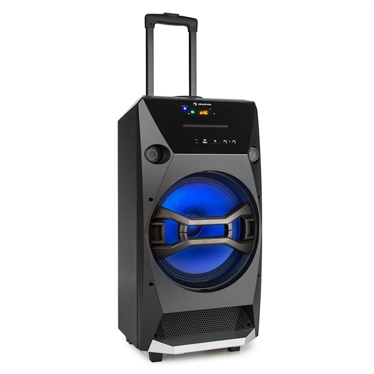 Brooklyn Beat Altoparlante per Feste Mobile 100W Bluetooth USB SD CD VHF