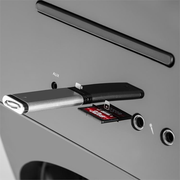 Brooklyn Beat Altoparlante per Feste Mobile 100W Bluetooth USB SD CD VHF