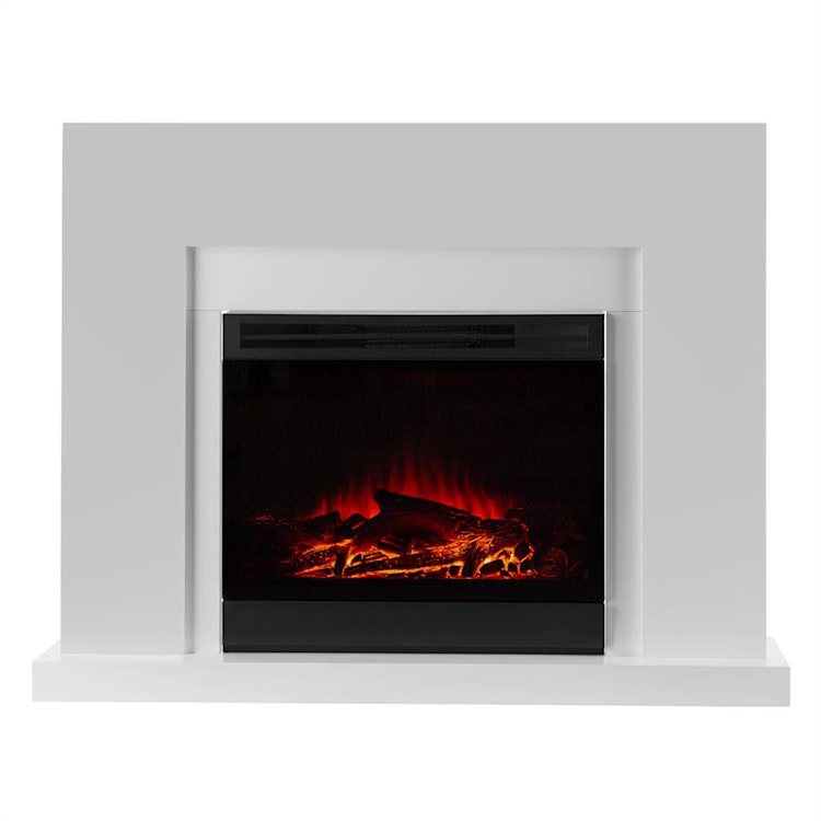 Blanca electrische haard LED-vlammensimulatie 750/1500 W 40m² wit