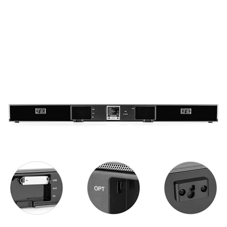 Areal Bar 950 Soundbar Subwoofer 140W BT USB MP3 Ingresso Digitale Ottico