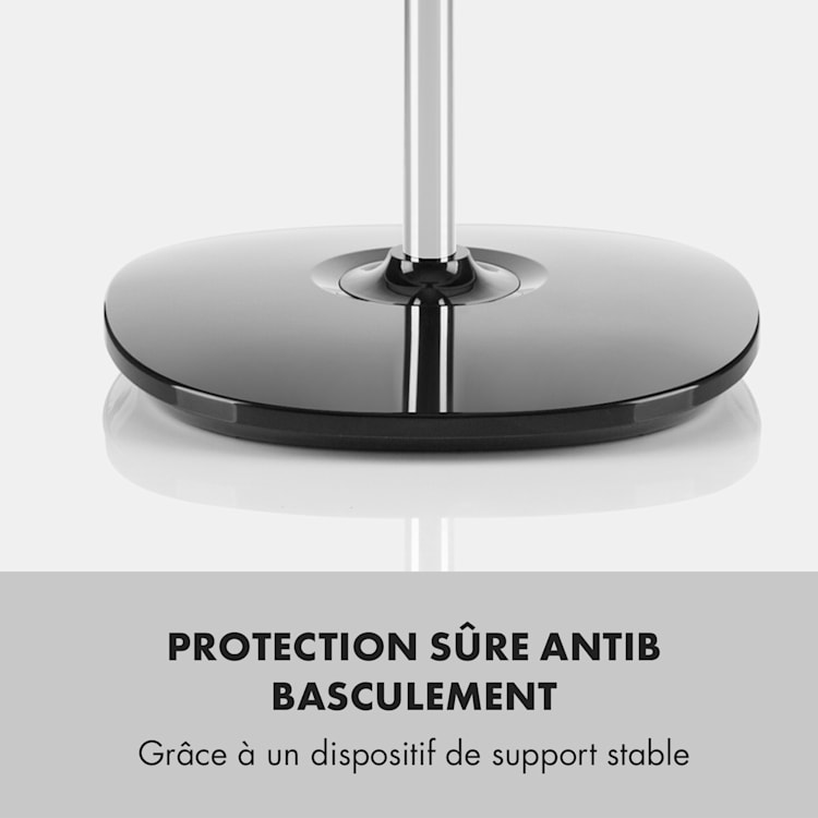 Silent Storm Ventilateur sur pied 16" (41cm) 5 pales 35W 80m³ - noir Noir