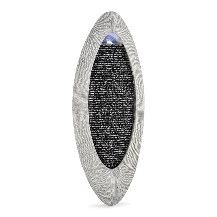 Gavarnie Fuente de pared LED 37,5x89,5x9 cm oval 6W bomba IP 67