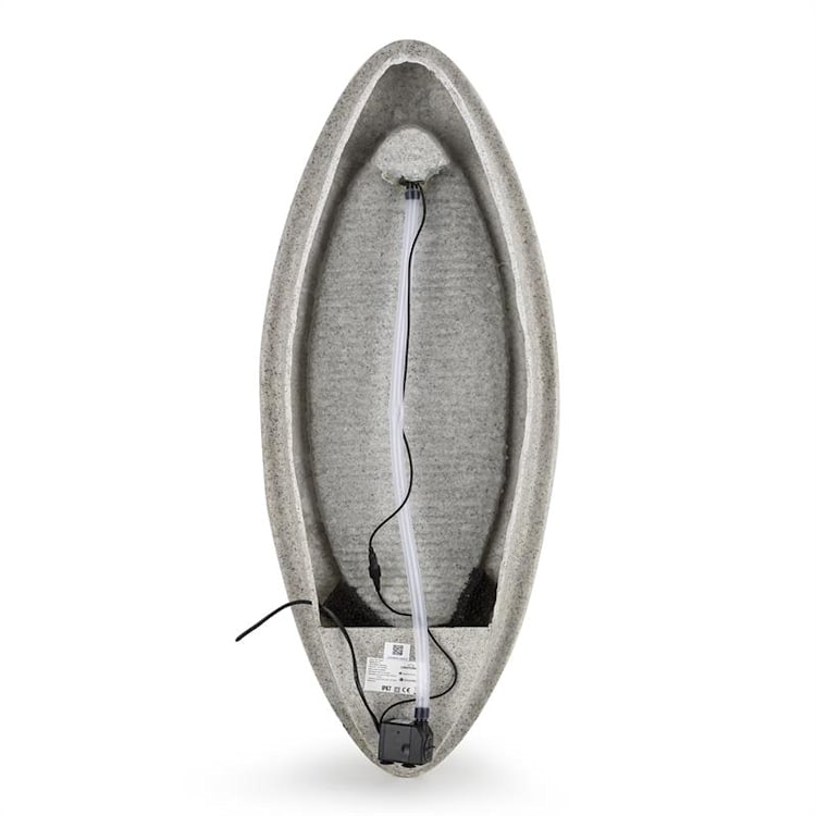 Gavarnie Fuente de pared LED 37,5x89,5x9 cm oval 6W bomba IP 67