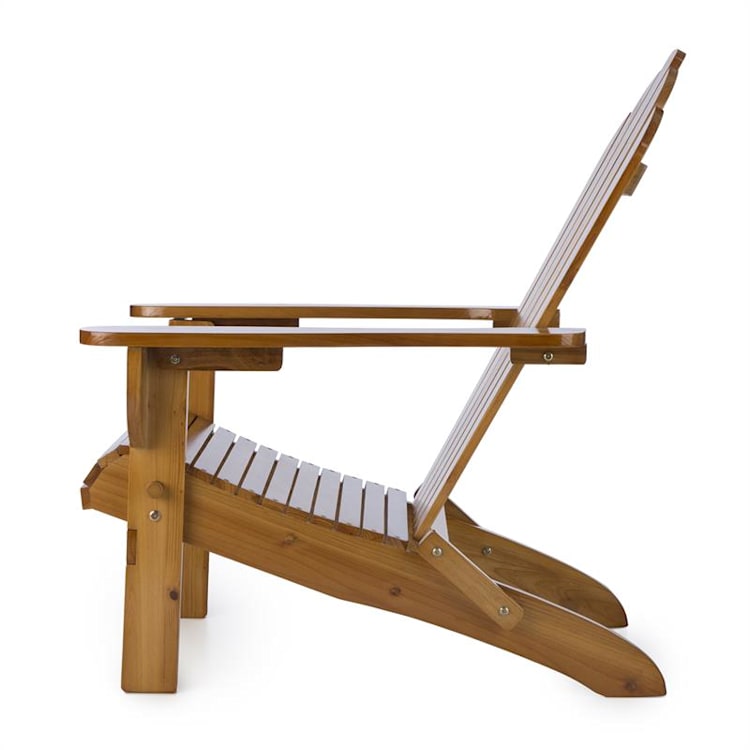 Vermont Gartenstuhl Adirondack-Stil Tannenholz 73x88x94 klappbar braun