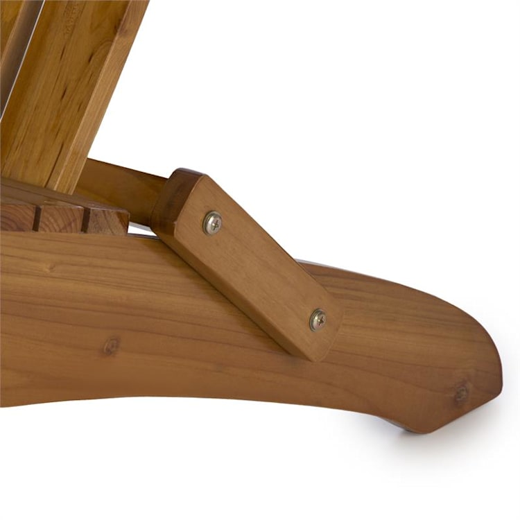 Vermont Gartenstuhl Adirondack-Stil Tannenholz 73x88x94 klappbar braun