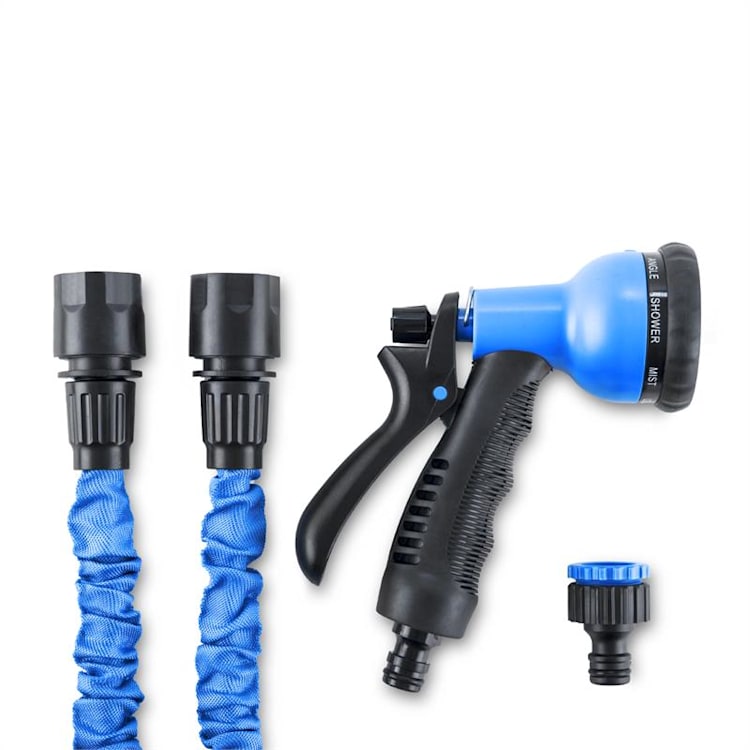 Flex 22 Tuyau d'arrosage flexible pour jardin 8 fonctions 22,5 m - bleu 22,5 m