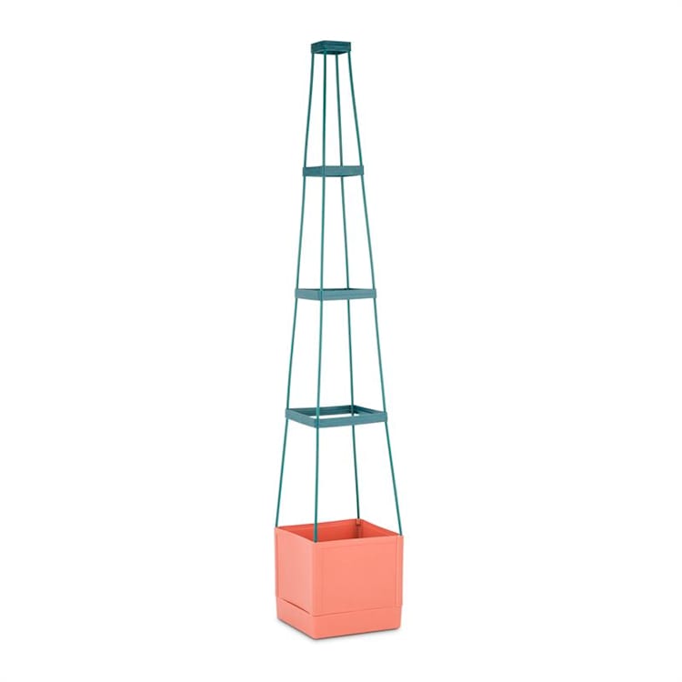 Tomato Tower cvjetnjak za paradajz set dva komada 25x150x25cm mrežica za pričvršćivanje PP