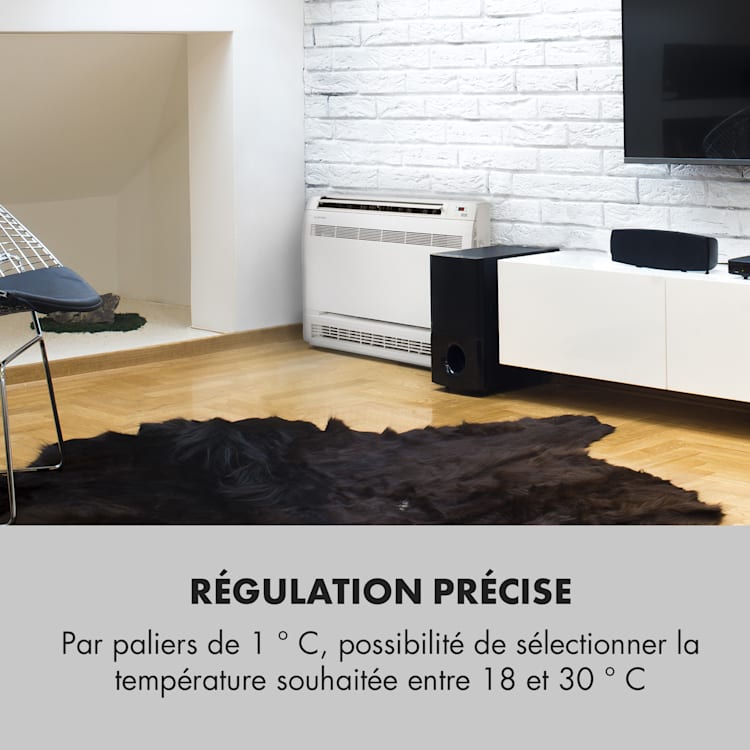 Ground Control 12 Inverter Split Climatiseur 12000 BTU classe A++ -bla