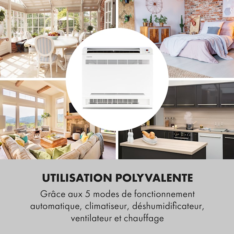 Ground Control 12 Inverter Split Climatiseur 12000 BTU classe A++ -bla