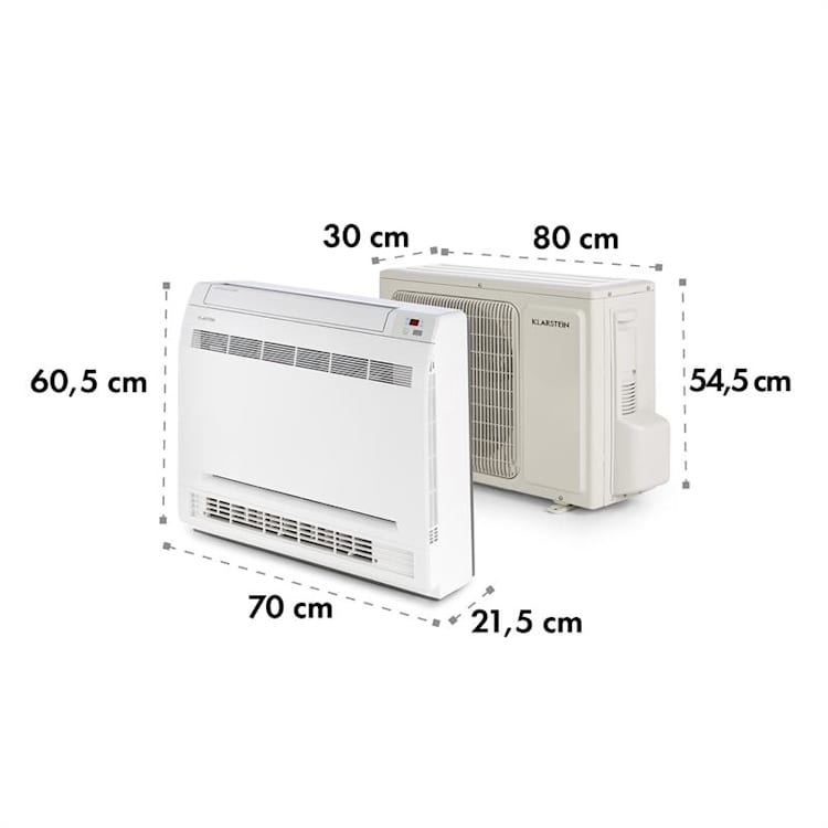 Ground Control 12 Inverter Split Climatiseur 12000 BTU classe A++ -bla