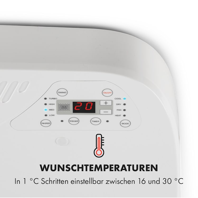 Klimamobil Wohnwagen-Klimaanlage RV-Air-Conditioner Heizung 16-30 °C