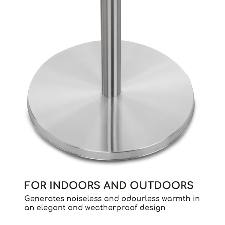Heat Guard, infracrveni grijač za terasu, 2100 W IP44 srebrna boja