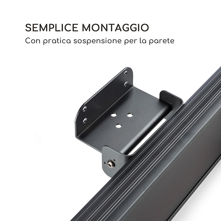 Nitro Radiatore da Terrazza a Infrarossi Tubi in Oro 1500W IP55 Alluminio