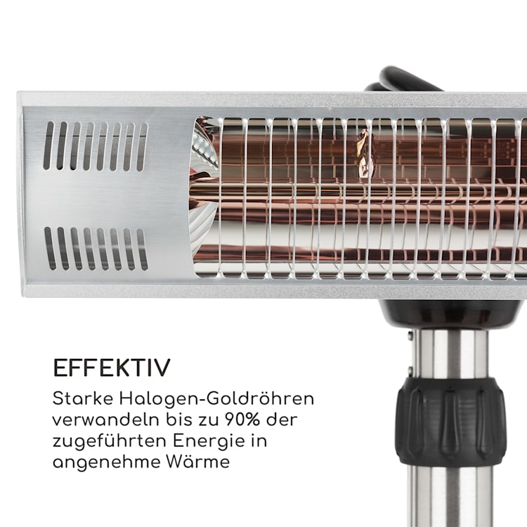 Heat Guard Pro Stand-Heizstrahler IR ComfortHeat 3000W Fernbedienung