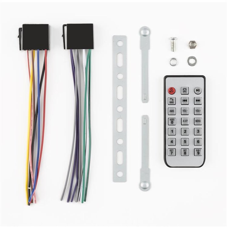 MD-550BT, autórádió /moniceiver, BT, USB, SD, MP3, CD lejátszó nélkül, 4 x 45 W, 3" LCD, AUX