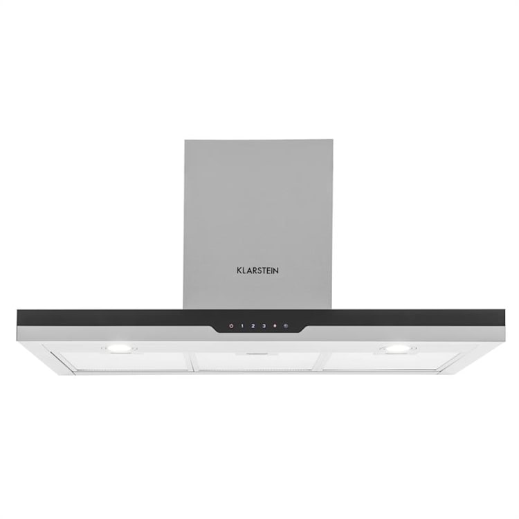 Finessa Exaustor de Aço Inoxidável 90cm Parede 635m³/h Vidro