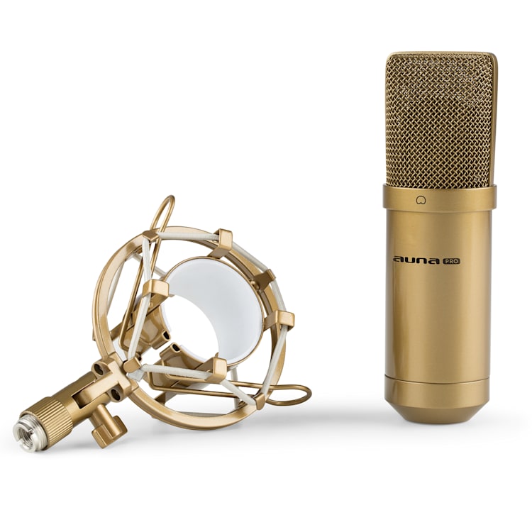 MIC-900G Condensatore-Microfono USB Rene Studio oro Oro | Oro