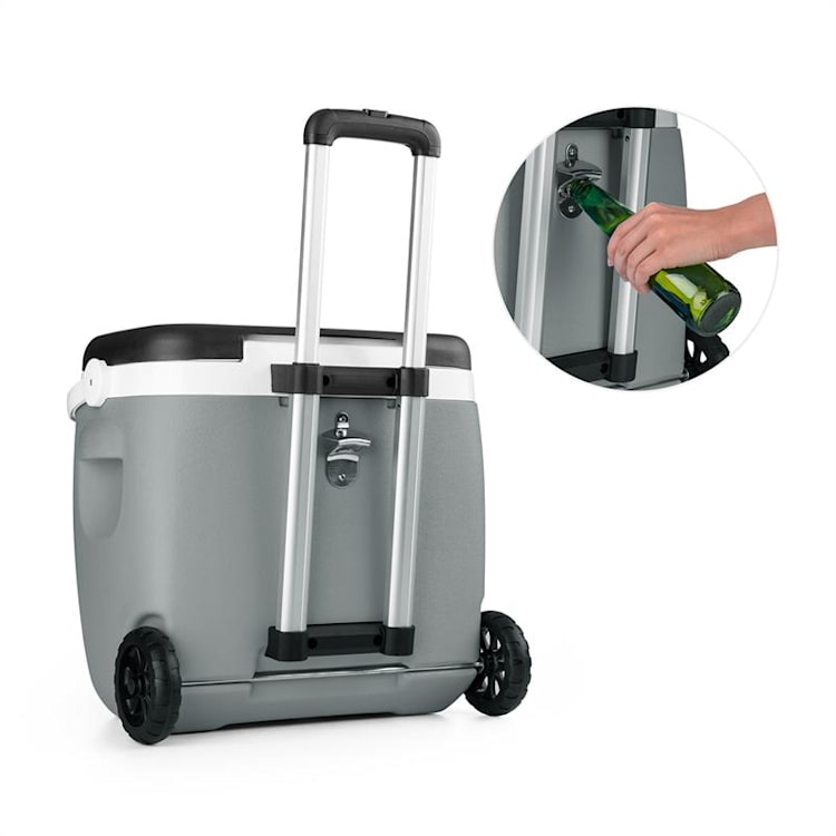 Picknicker Trolley Music Cooler, autochladnička, chladiaci box, 36 l, kufríkový, Bluetooth reproduktor, šedý Šedá