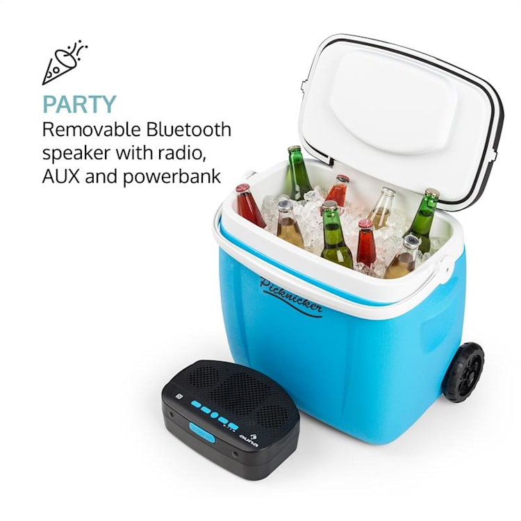 Picknicker Trolley Music Cooler 36l Trolley-Kühlbox BT-Lautsprecher Blau