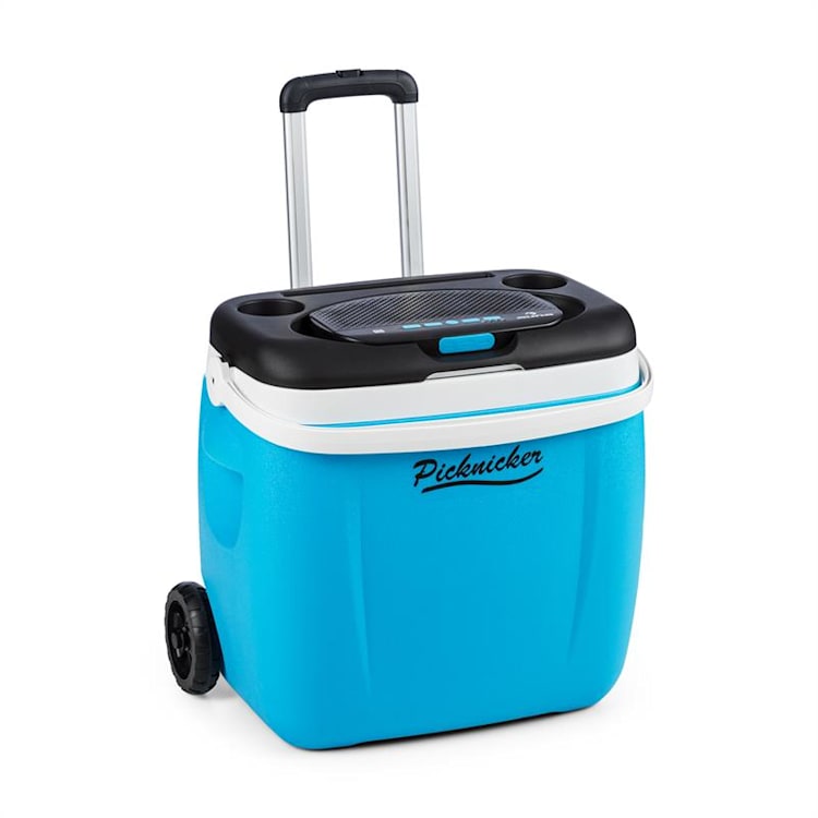 Picknicker Trolley Music Cooler 36l Trolley-Kühlbox BT-Lautsprecher Blau