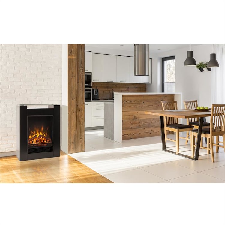Studio 5 Elektrischer Kamin Heizlüfter 900/1800 W Fernbedienung Schwarz