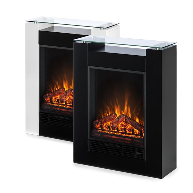 Studio 5 Elektrischer Kamin Heizlüfter 900/1800 W Fernbedienung Schwarz