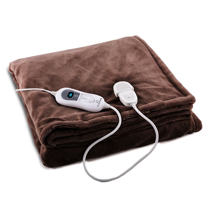 Dr. Watson XXL Electric Blanket 3 Power Levels Washable 200x180cm Micro Plush Earth Brown | XXL